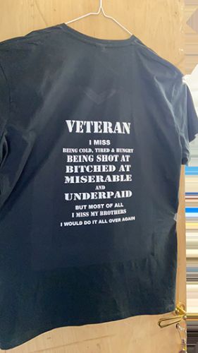 Veteran I miss being shot Tshirt